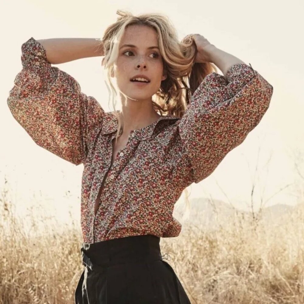 Doen x Liberty of London Potter Top in Betsy Ann Floral